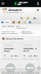 Mobile Screenshot of annoula14.deviantart.com
