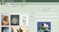 Desktop Screenshot of antilul.deviantart.com