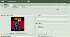 Desktop Screenshot of craxter.deviantart.com