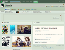 Tablet Screenshot of eskimocha.deviantart.com