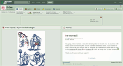 Desktop Screenshot of d-gee.deviantart.com