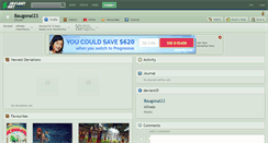 Desktop Screenshot of baugonal23.deviantart.com