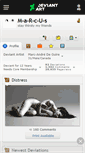 Mobile Screenshot of m-a-r-c-u-s.deviantart.com
