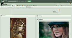Desktop Screenshot of nurie.deviantart.com