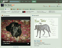 Tablet Screenshot of niur-tarow.deviantart.com