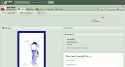 Desktop Screenshot of eon-blue.deviantart.com