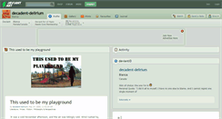 Desktop Screenshot of decadent-delirium.deviantart.com