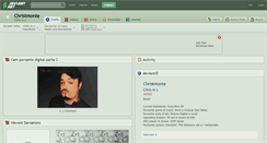 Desktop Screenshot of christmonte.deviantart.com
