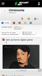Mobile Screenshot of christmonte.deviantart.com
