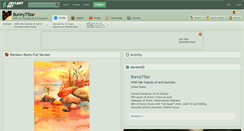 Desktop Screenshot of bunnytstar.deviantart.com
