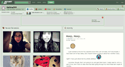 Desktop Screenshot of falisha099.deviantart.com