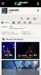 Mobile Screenshot of juanstin.deviantart.com