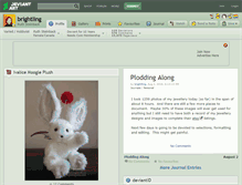 Tablet Screenshot of brightling.deviantart.com