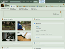 Tablet Screenshot of dokee.deviantart.com
