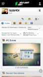 Mobile Screenshot of izzishor.deviantart.com