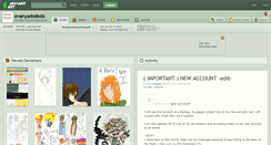 Desktop Screenshot of evanyadododo.deviantart.com