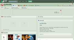 Desktop Screenshot of ice-nine-kills.deviantart.com