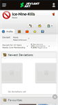 Mobile Screenshot of ice-nine-kills.deviantart.com