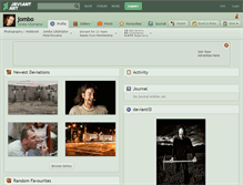 Tablet Screenshot of jombo.deviantart.com