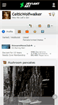 Mobile Screenshot of celticwolfwalker.deviantart.com