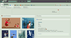 Desktop Screenshot of inanana.deviantart.com