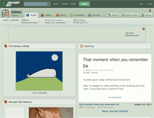 Tablet Screenshot of iwiwu.deviantart.com