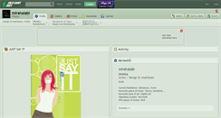 Desktop Screenshot of mirahalabi.deviantart.com