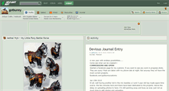 Desktop Screenshot of gotbunny.deviantart.com