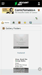 Mobile Screenshot of comicfemales.deviantart.com