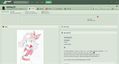 Desktop Screenshot of michey25.deviantart.com