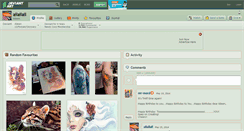 Desktop Screenshot of ailailail.deviantart.com