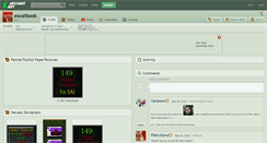 Desktop Screenshot of excaliboob.deviantart.com