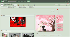 Desktop Screenshot of mistyblue2010.deviantart.com