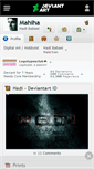 Mobile Screenshot of mahiha.deviantart.com