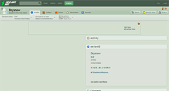 Desktop Screenshot of drysnow.deviantart.com