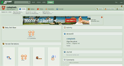 Desktop Screenshot of cutepixels.deviantart.com