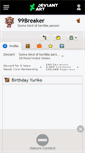 Mobile Screenshot of 99breaker.deviantart.com