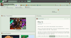 Desktop Screenshot of dreamwarriormizu.deviantart.com