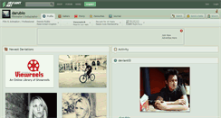 Desktop Screenshot of darubio.deviantart.com