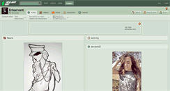 Desktop Screenshot of erisservant.deviantart.com