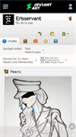 Mobile Screenshot of erisservant.deviantart.com