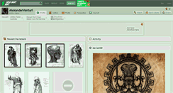 Desktop Screenshot of alexanderventuri.deviantart.com