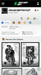 Mobile Screenshot of alexanderventuri.deviantart.com