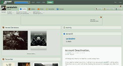 Desktop Screenshot of paraballein.deviantart.com