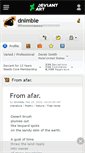 Mobile Screenshot of dnimble.deviantart.com