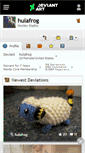 Mobile Screenshot of hulafrog.deviantart.com