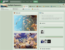 Tablet Screenshot of multiple-exposure.deviantart.com