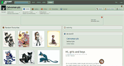 Desktop Screenshot of catwoman-plz.deviantart.com
