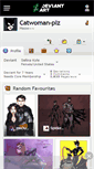 Mobile Screenshot of catwoman-plz.deviantart.com
