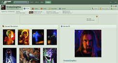 Desktop Screenshot of orestesgraphics.deviantart.com